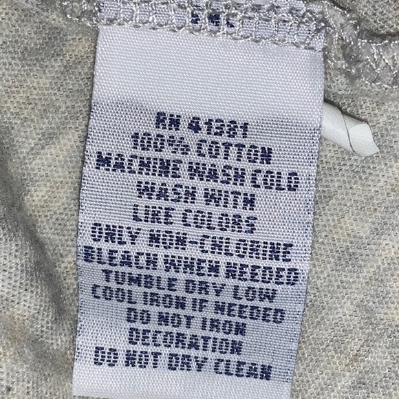 NWOT Polo Ralph Lauren Cotton Long Sleeve Tee - Gray - Size M - Picture 4 of 4